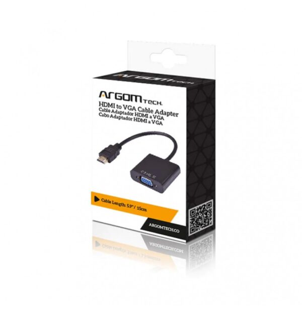 ADAPTADOR ARGOM ARG-CB-0055 HDMI A VGA