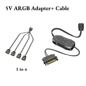 ADAPTADOR RGB DE 3 PINES A SATA