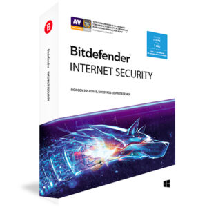 ANTIVIRUS BITDEFENDER INTERNET SECURITY 3PC'S