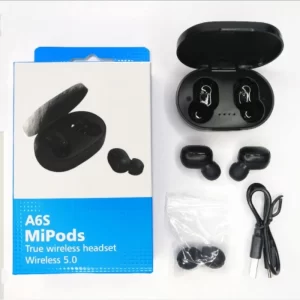 AUDIFONO A6S MIPODS RECARGABLES WIRELESS