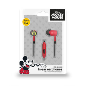 AUDIFONO + MICROFONO XTECH XTE-D100MK 3.5MM MICKEY MOUSE