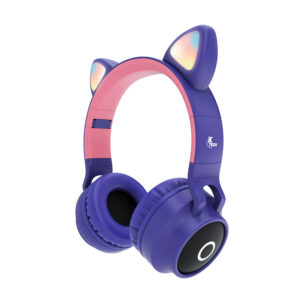 HEADSET + MICROFONO XTECH XTH-650 BLUETOOTH/MICROSD (CON  LUCES)