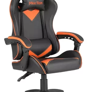 SILLA MEETION MT-CHR04 GAMER BLACK/ORANGE
