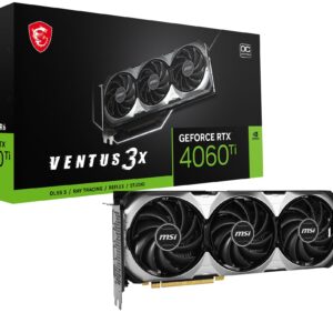 TARJETA VIDEO MSI GEFORCE RTX-4060TI 16GB