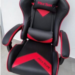 SILLA MEETION MT-CHR04 GAMER BLACK/RED