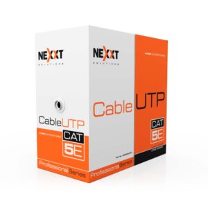CABLE UTP CAT5E 350MHz 100% CU CERTIFICACION UL 305MT